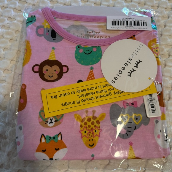 Little Sleepies Other - Little Sleepies party animals 3t pajamas
